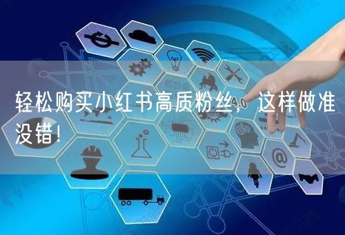 轻松购买小红书高质粉丝，这样做准没错！