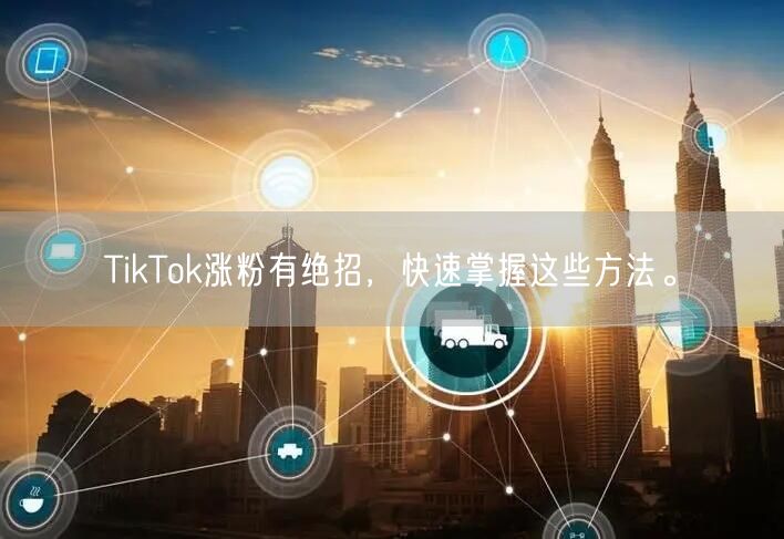 TikTok涨粉有绝招，快速掌握这些方法。