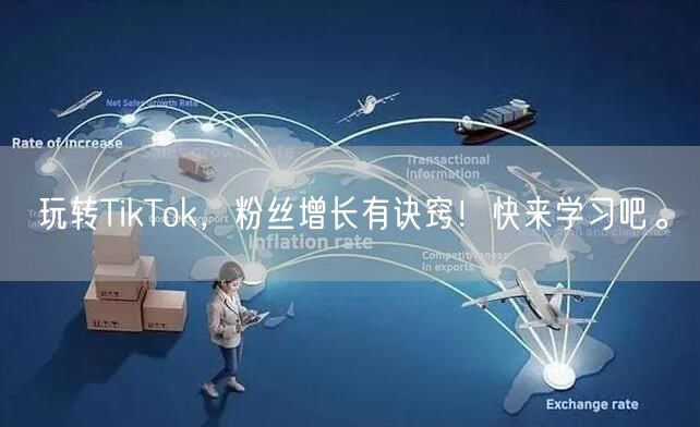 玩转TikTok，粉丝增长有诀窍！快来学习吧。