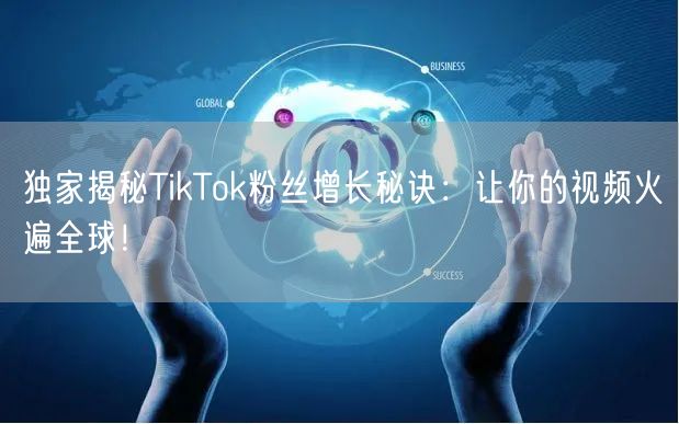 独家揭秘TikTok粉丝增长秘诀：让你的视频火遍全球！