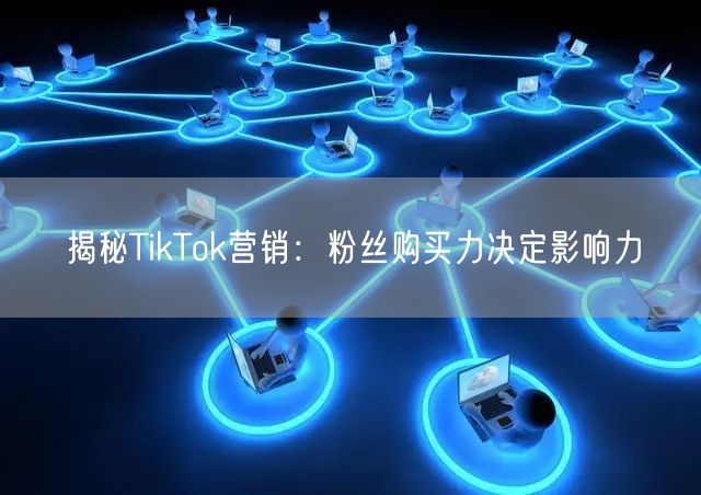揭秘TikTok营销：粉丝购买力决定影响力