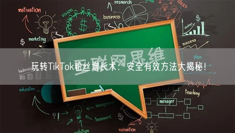 玩转TikTok粉丝增长术：安全有效方法大揭秘！