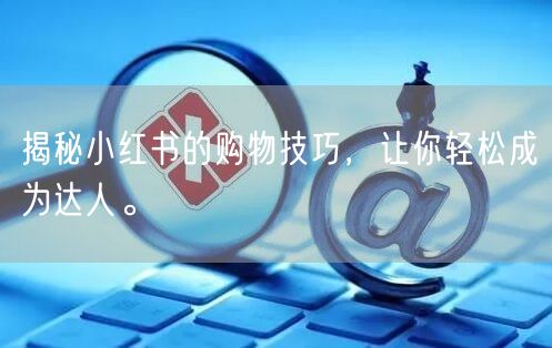 揭秘小红书的购物技巧，让你轻松成为达人。