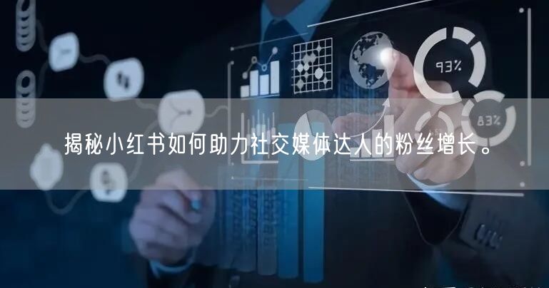 揭秘小红书如何助力社交媒体达人的粉丝增长。