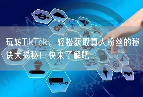 玩转TikTok，轻松获取真人粉丝的秘诀大揭秘！快来了解吧。